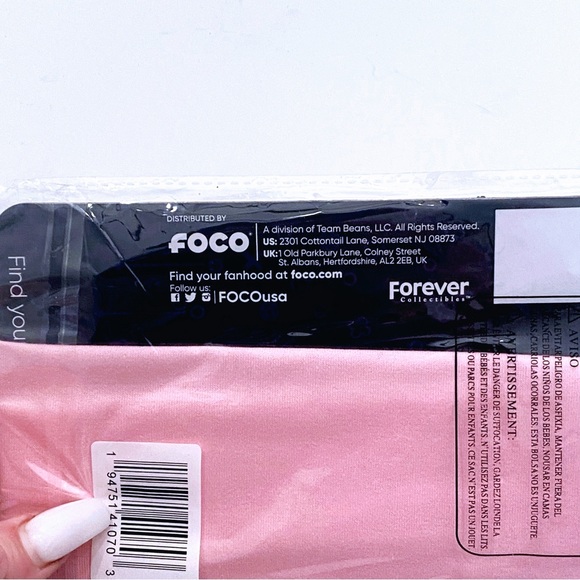 FOCO Solid Pastel Pink Gaiter Scarf Headband Hair Cover PPE - Picture 6 of 6